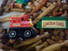Lincoln logs train for sale  Norman