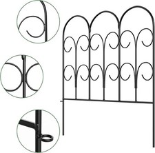 Decorative metal fence for sale  SALFORD