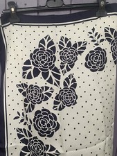 Navy ivory polka for sale  CULLOMPTON