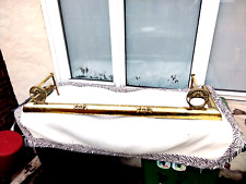 Vintage brass fire for sale  Shipping to Ireland