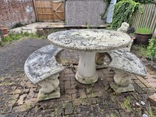 Garden table benches for sale  BRAINTREE