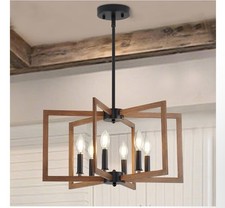Light chandelier farmhouse for sale  Grand Terrace