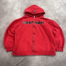 Moletom com capuz vintage Y2K Independent Truck Co vermelho skate tamanho M grunge punk comprar usado  Enviando para Brazil