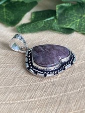 Sugilite heart shape for sale  WOLVERHAMPTON