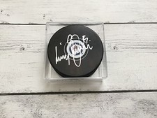 Disco de hóquei assinado por Toby Tobias Enstrom Winnipeg Jets autografado NHL a comprar usado  Enviando para Brazil