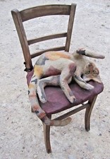 Chat jouant. papier d'occasion  Hermanville-sur-Mer