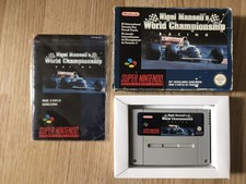 Usado, Jeu Super Nintendo SNES Complet En Boite FAH Nigel Mansell’s World Championship comprar usado  Enviando para Brazil
