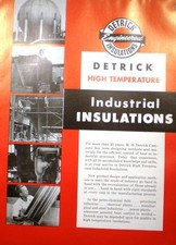 Detrick insulation catalog for sale  USA
