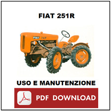 Fiat 251r montagna usato  Roma