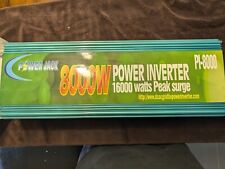 Power Jack inversor de potencia PI-8000, 8000 vatios para vida solar y fuera de la red. segunda mano  Embacar hacia Mexico