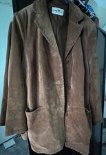 Wildlederjacke jacke vintage gebraucht kaufen  Ludwigshafen am Rhein
