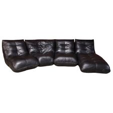 Vintage black leather for sale  DURHAM