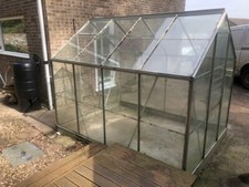 Used aluminium greenhouse. for sale  SOUTH PETHERTON