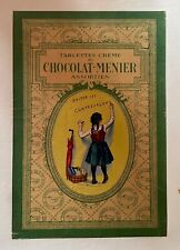 Chocolat menier affichette d'occasion  Herry