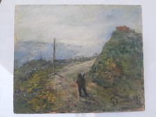 Vecchio dipinto olio usato  Portici