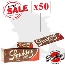 Rolling Papers CARTINE SMOKING MARRONE CORTE MARROM 50 LIBRETTI comprar usado  Enviando para Brazil
