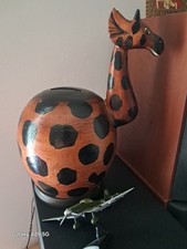 Tirelire bois girafe d'occasion  Nîmes