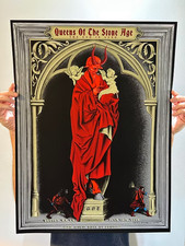 Pôster Queens Of The Stone Age 6/10/2025 Boston MA assinado e numerado #/35 comprar usado  Enviando para Brazil