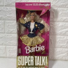 Boneca Barbie Super Talk 1994 vintage precisa de danos na caixa da bateria comprar usado  Enviando para Brazil
