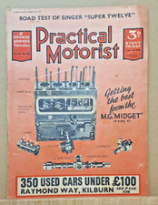 Vintage practical motorist for sale  DUNFERMLINE