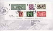 Selos GB primeiro dia capa selos clássicos, filatelia, £1, centavo preto SHS 2019 comprar usado  Enviando para Brazil