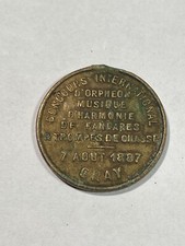 Usado, Medalla Concurso Internacional Musical Gray El 7 Agosto 1887 (168-29/ P7/ 1) comprar usado  Enviando para Brazil