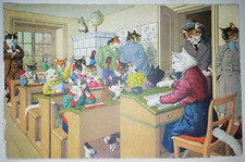 Gatti umanizzati scuola usato  Torino