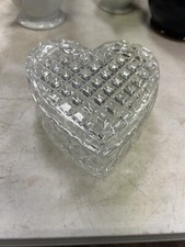 Lovely crystal heart for sale  Birmingham