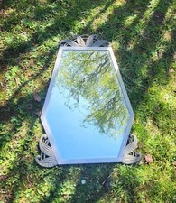 Miroir ancien biseauté d'occasion  Mouvaux