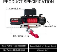 Truck electric winch for sale  USA
