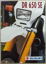 Suzuki dr650se motorcycle for sale  LEICESTER