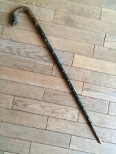 Antique wooden cane d'occasion  Expédié en Belgium