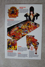 Elvira pinball promotional for sale  Augusta