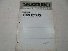 Genuine suzuki tm250 for sale  WIGAN