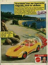 Publicité ancienne barbie d'occasion  France
