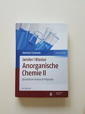Jander blasius anorganische gebraucht kaufen  Berlin