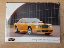 Bentley continental yellow for sale  STOURPORT-ON-SEVERN