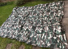 Tarpaulin camouflage outdoor for sale  BRISTOL