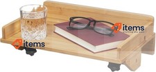 Mesa de cabeceira Relaxdays, mini bandeja, braçadeira, para loft e beliches comprar usado  Enviando para Brazil