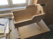 Puppenmöbel antik baby gebraucht kaufen  Fehrbellin