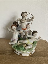 Antique sitzendorf cherub for sale  BRIDGEND
