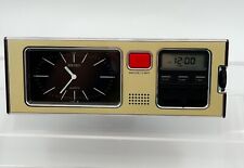 Seiko SP304F meados do século moderno despertador de mesa tom dourado testado funciona comprar usado  Enviando para Brazil