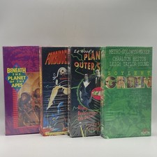 4 Lot VHS - Soylent Green-Forbidden Planet-Plan 9-Beneath Planet of the Apes comprar usado 4 Lot VHS - Soylent Green-Forbidden Planet-Plan 9-Beneath Planet of the Apes comprar usado  Enviando para Brazil