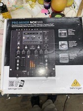 Behringer Pro Mixer Nox 202 2 canais áudio DJ mixer novo comprar usado  Enviando para Brazil