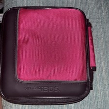 Estojo de transporte Nintendo 3DS XL DSi Lite rosa/vermelho usado limpo comprar usado Estojo de transporte Nintendo 3DS XL DSi Lite rosa/vermelho usado limpo comprar usado  Enviando para Brazil