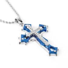 Edelstahl halskette kreuz gebraucht kaufen  Korb