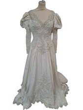 Vintage ivory wedding for sale  UK