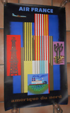 Affiche air ancienne d'occasion  Le Val
