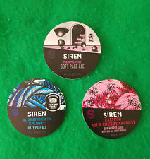 Siren brewery pumpclips for sale  ALFRETON