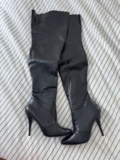 Pleaser black faux for sale  Mentor